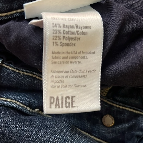 Paige Hoxton Ankle jeans size 26 - Picture 8 of 8